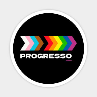 Rainbow Progress Arrow Magnet